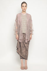 Lavani Blouse in Nude Pink