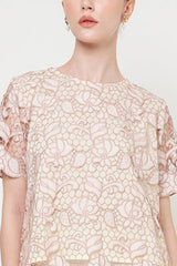 Beatrice Top in Taupe