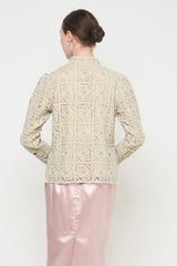 Poetry Top in Ivory