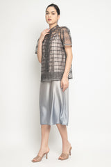 Aura Outer Dress in Charcoal