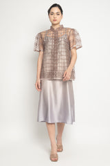 Aura Outer Dress in Deep Taupe