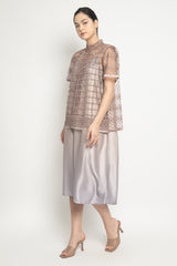 Aura Outer Dress in Deep Taupe