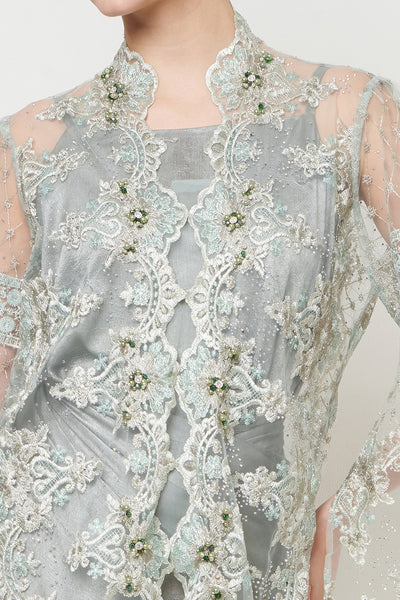 Nayra Kebaya Set in Soft Green