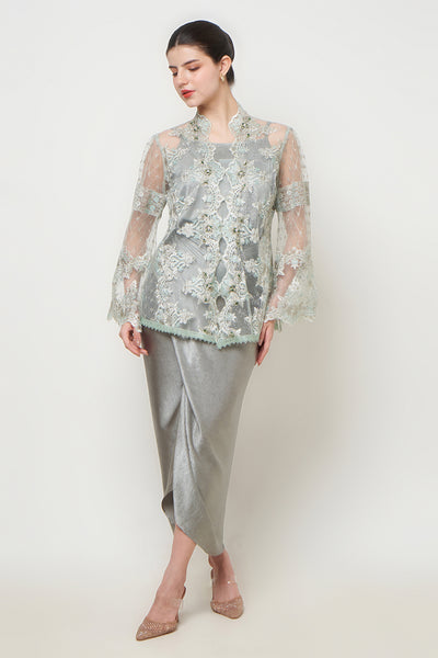 Nayra Kebaya Set in Soft Green