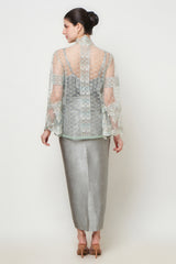 Nayra Kebaya Set in Soft Green
