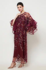 New Zivana Dress in Burgundy