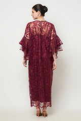 New Zivana Dress in Burgundy
