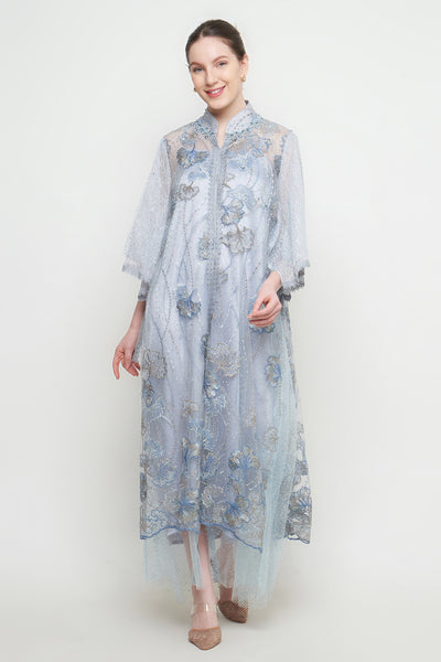 New Inaya Dress in Blue Denim