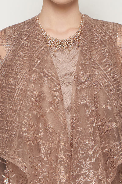 New Cyra Dress in Tera Bronze