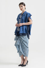 Ambari Outer Top in Blue