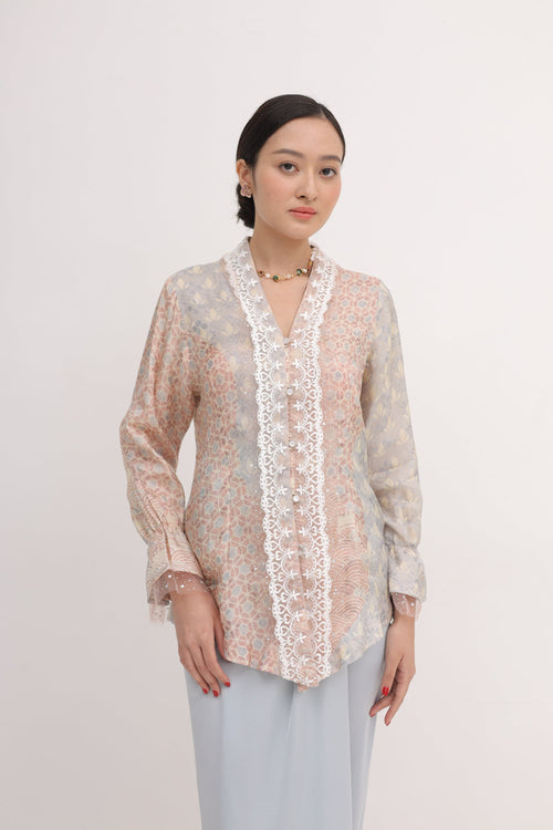 Ranjani Top in Peachy