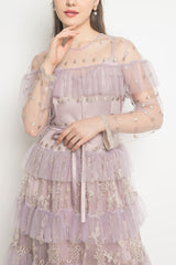 Rania Dress in Lilac