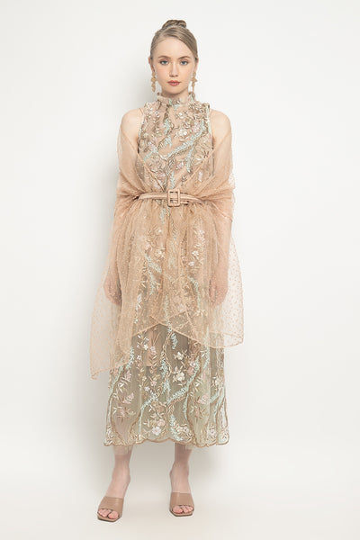 Azura Dress in Golden Sage