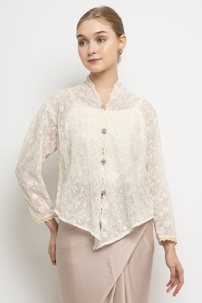 Anisa Top in Bone