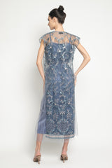 Asima Dress in Blue Denim