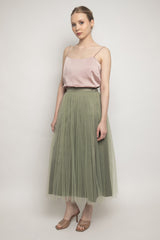 Carmen Skirt in Sage Green