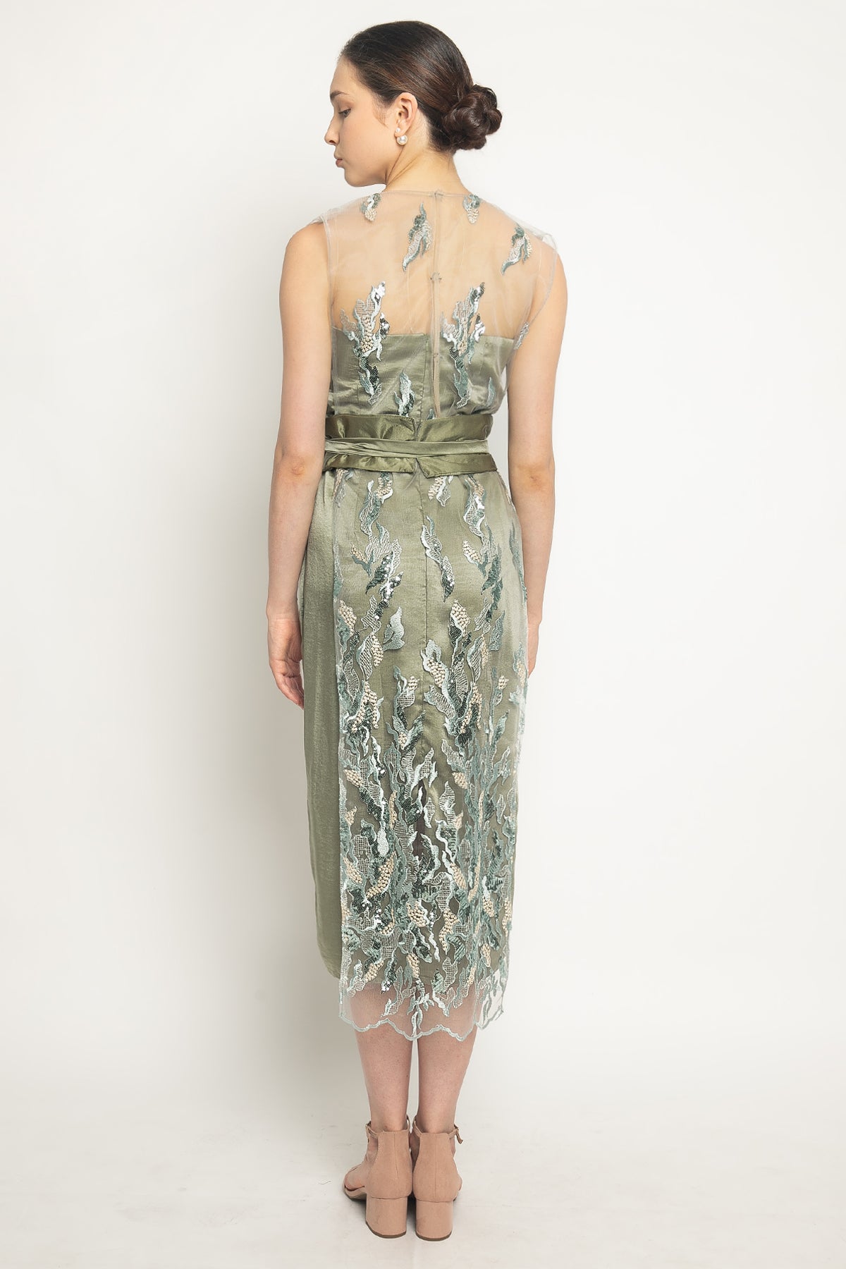 Laurel Dress in Sage Green
