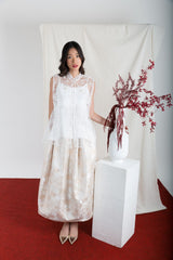 Camelia Top in White