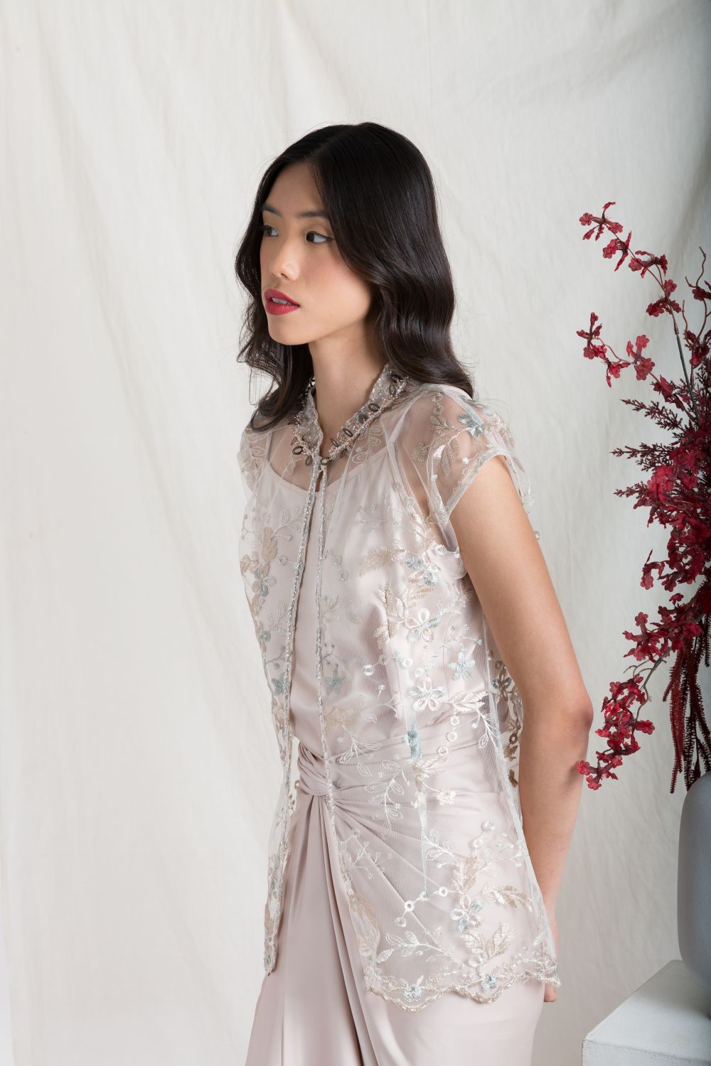 Sada Top in Broken White