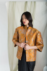 Klaira Outer Top in Terracotta