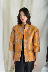 Klaira Outer Top in Terracotta