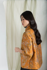 Klaira Outer Top in Terracotta