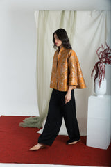 Leona Outer Top in Terracotta