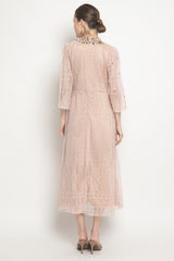 Areya Dress in Nude