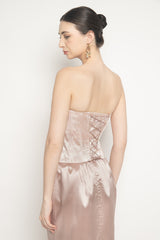 Jameela Bustier In Pink Nude