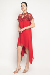 Cassidy Dress in Red