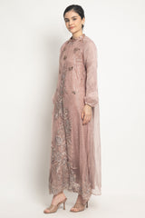 Inaya Dress in Rosegold