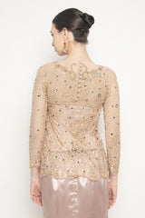 Santia Kebaya Top in Nude