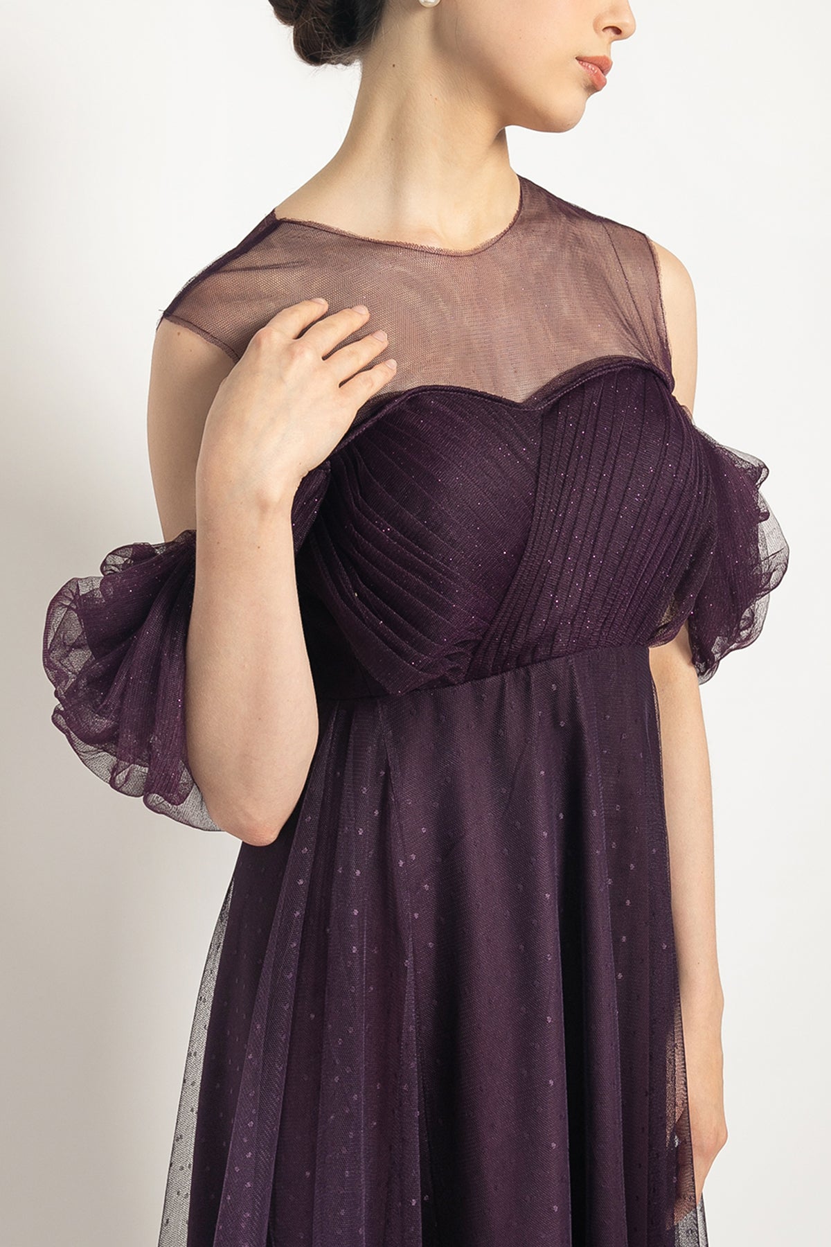 Naida Dress in Purple
