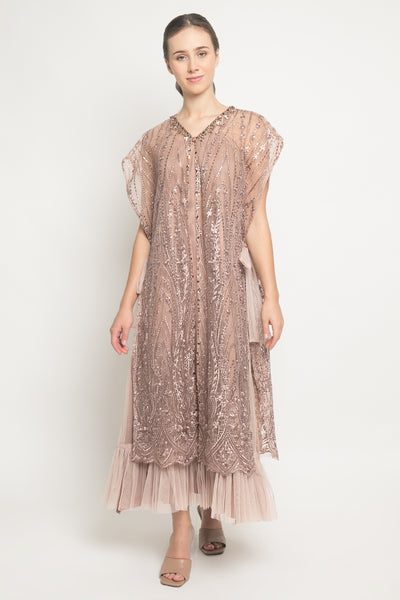 Niamh Dress in Rosegold