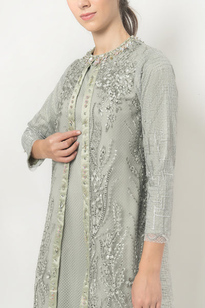 Safira Dress in Sage Green