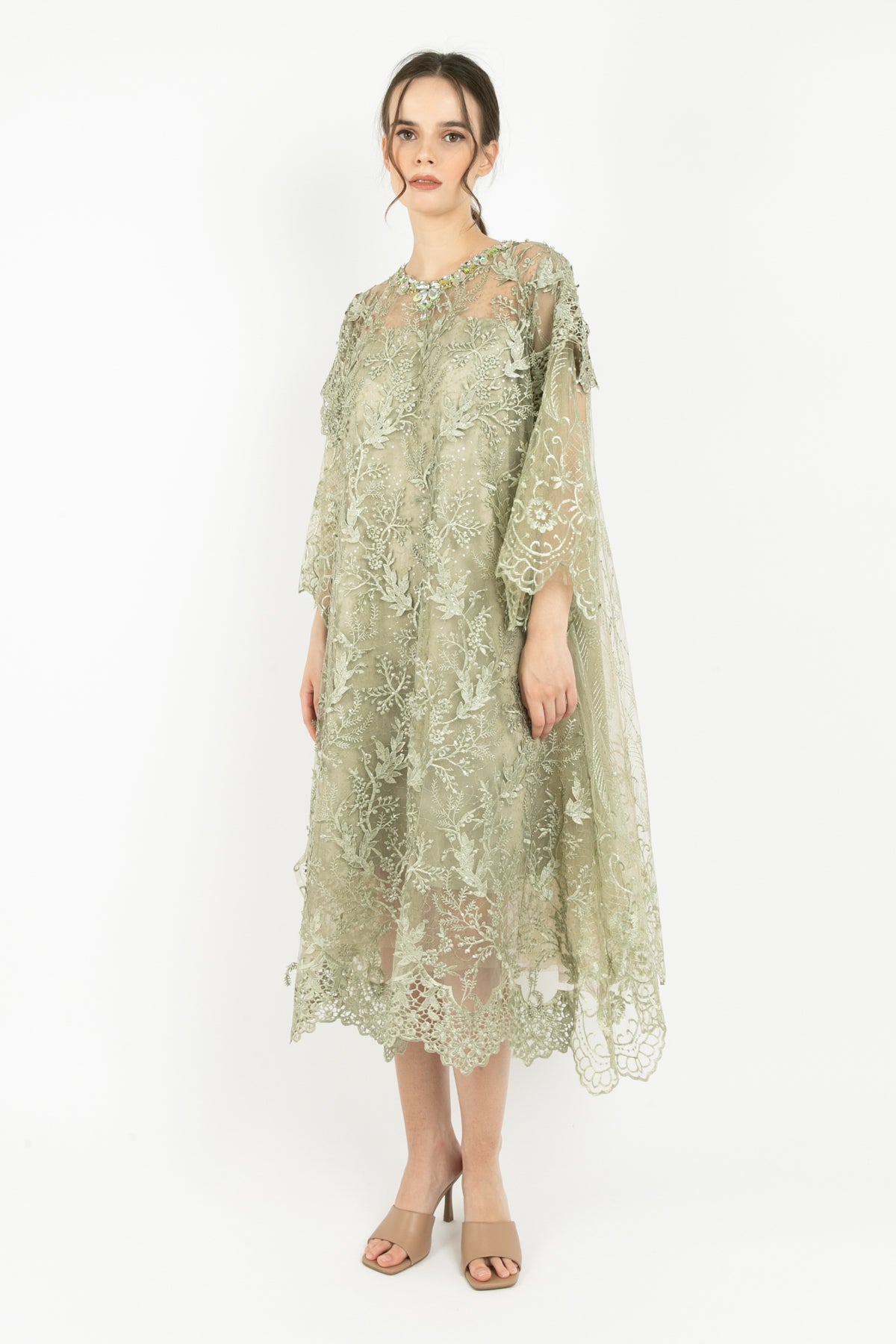 Vivienne Dress in Sage Green