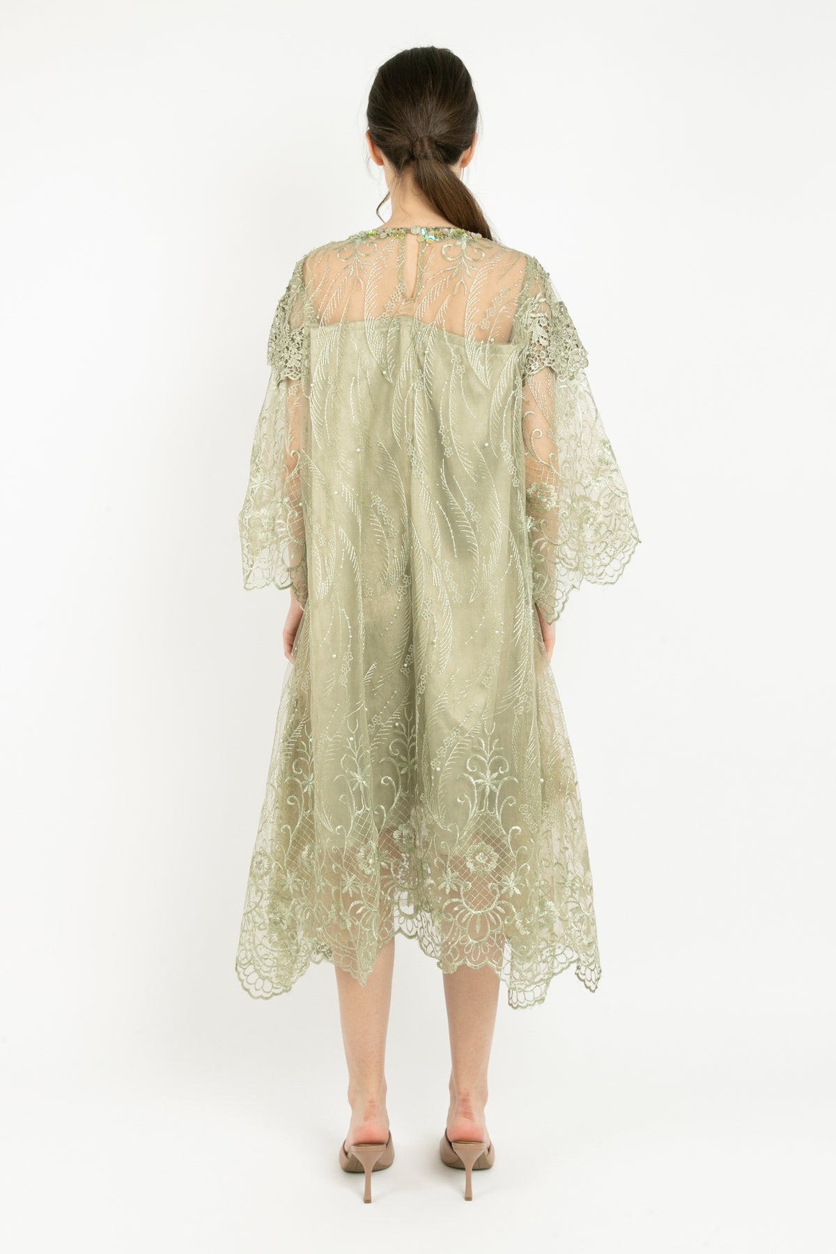 Vivienne Dress in Sage Green