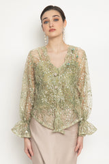 Kunir Kebaya Top in Sage