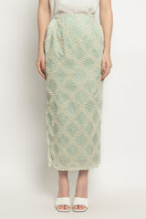 Malika Skirt in Laurel Green