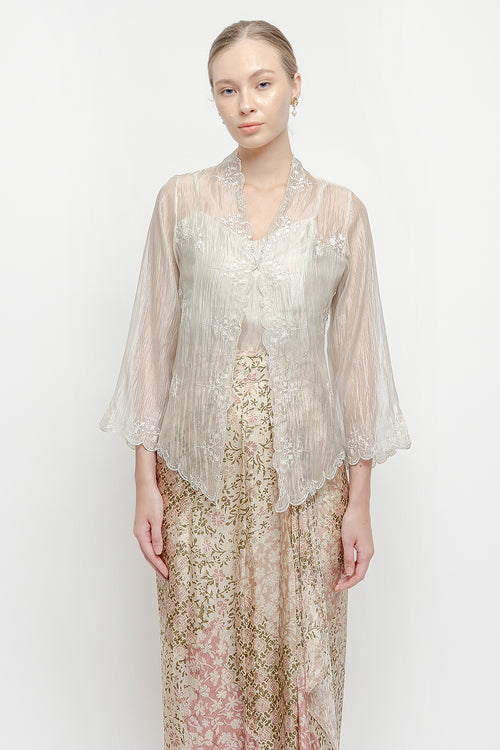 Nirmala Kebaya Top in Sage