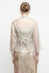 Nirmala Kebaya Top in Sage