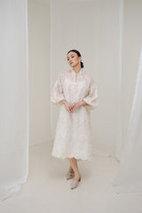 Kalisa Midi Dress in Cream