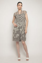 Esme Dress in Grey