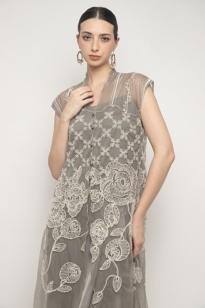 Esme Dress in Grey