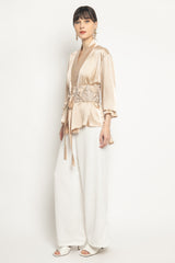 Carra Outer Top in Beige