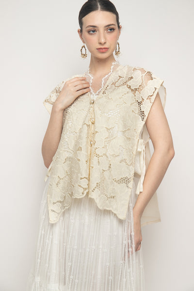 Gaura Top in Ivory