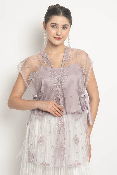 Lavani Vest in Lilac