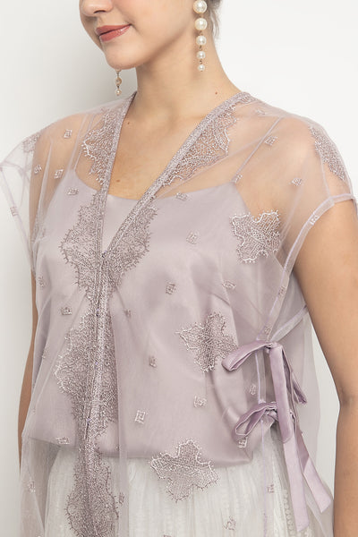 Lavani Vest in Lilac