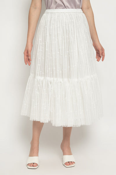 Melati Skirt in White
