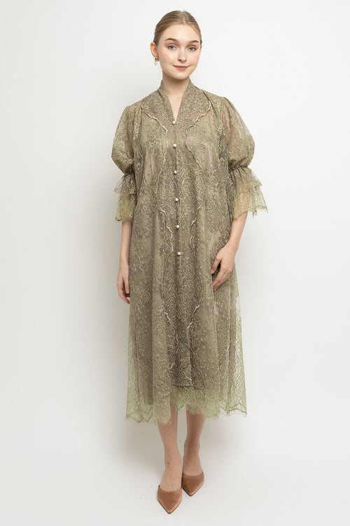 Praya Dress in Olive